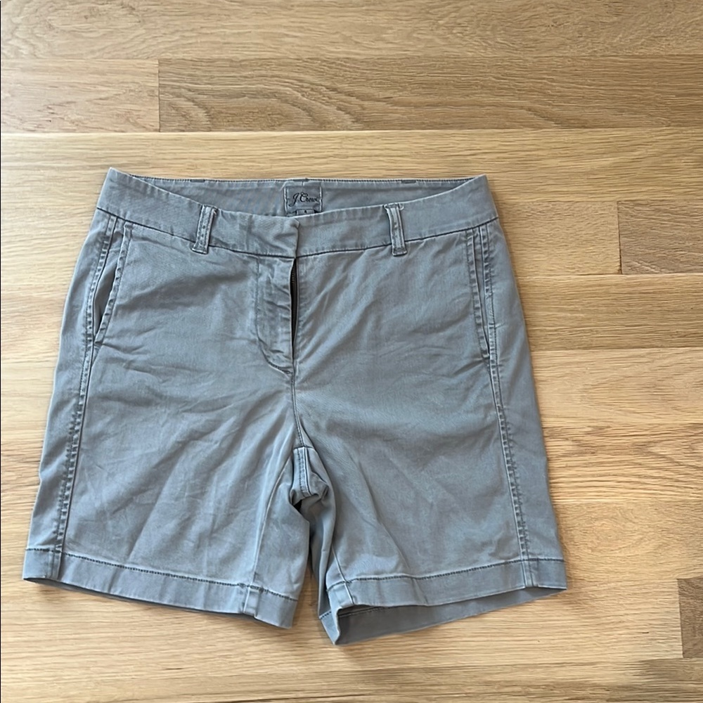 J. Crew Gray Bermuda Shorts Classic Style